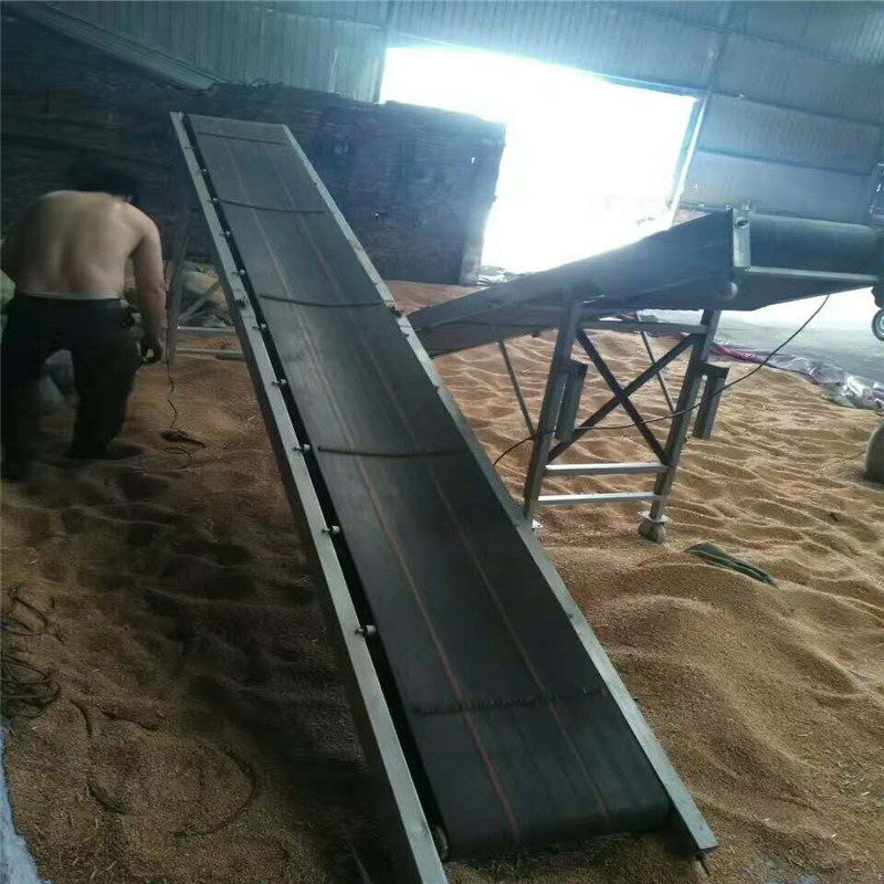 定制10米簡(jiǎn)易皮帶輸送機(jī)